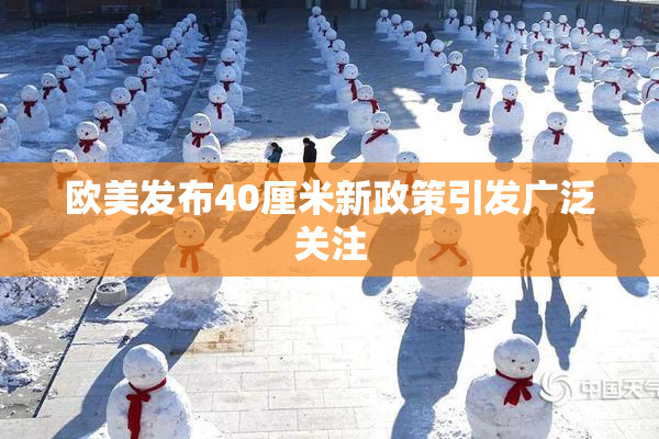欧美发布40厘米新政策引发广泛关注