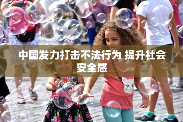 中国发力打击不法行为 提升社会安全感