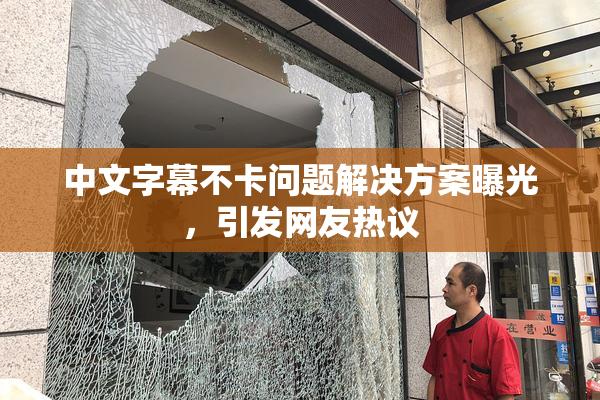 中文字幕不卡问题解决方案曝光，引发网友热议