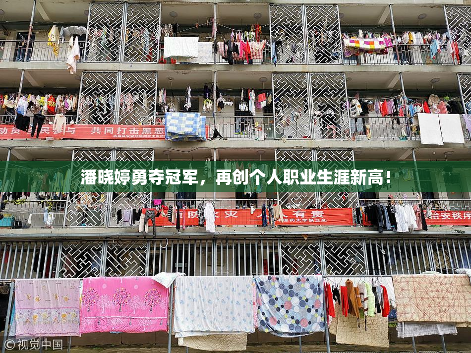 潘晓婷勇夺冠军，再创个人职业生涯新高！