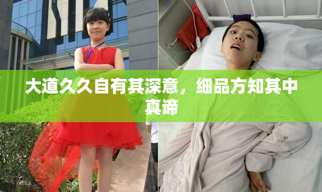 大道久久自有其深意，细品方知其中真谛