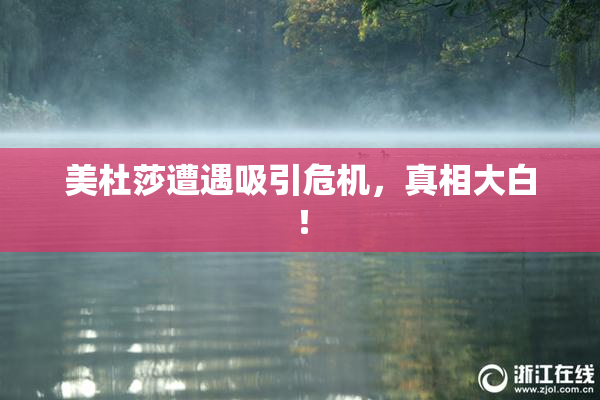 美杜莎遭遇吸引危机，真相大白！
