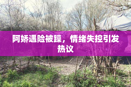 阿娇遇险被躁，情绪失控引发热议