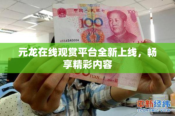 元龙在线观赏平台全新上线，畅享精彩内容