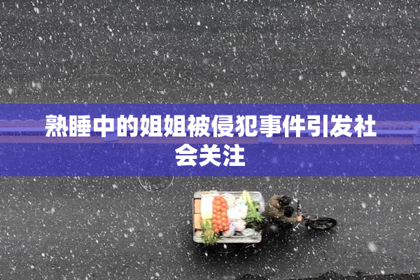 熟睡中的姐姐被侵犯事件引发社会关注
