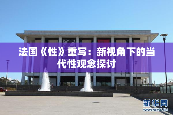 法国《性》重写：新视角下的当代性观念探讨