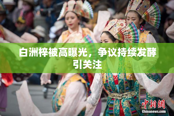 白洲梓被高曝光，争议持续发酵引关注