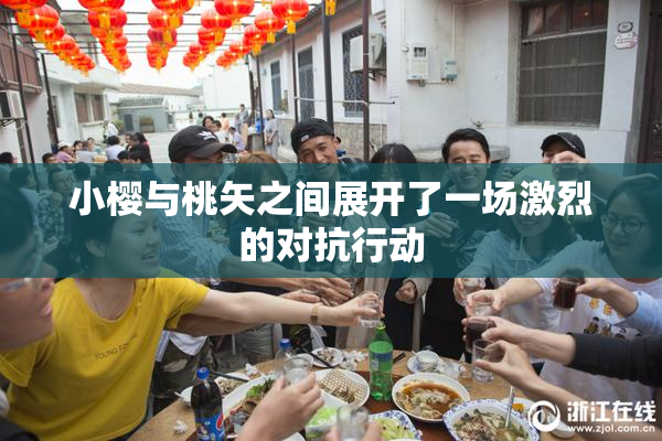 小樱与桃矢之间展开了一场激烈的对抗行动