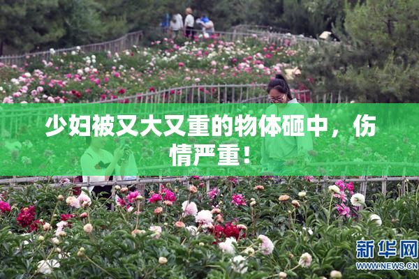 少妇被又大又重的物体砸中，伤情严重！