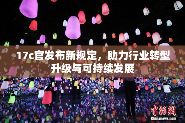 17c官发布新规定，助力行业转型升级与可持续发展