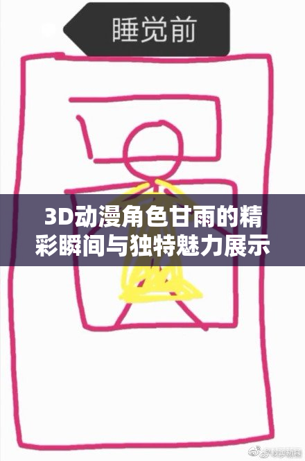 3D动漫角色甘雨的精彩瞬间与独特魅力展示