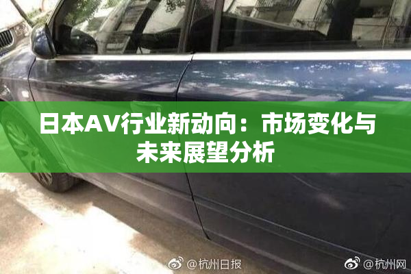 日本AV行业新动向：市场变化与未来展望分析