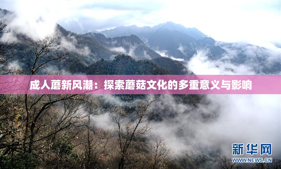 成人蘑新风潮：探索蘑菇文化的多重意义与影响