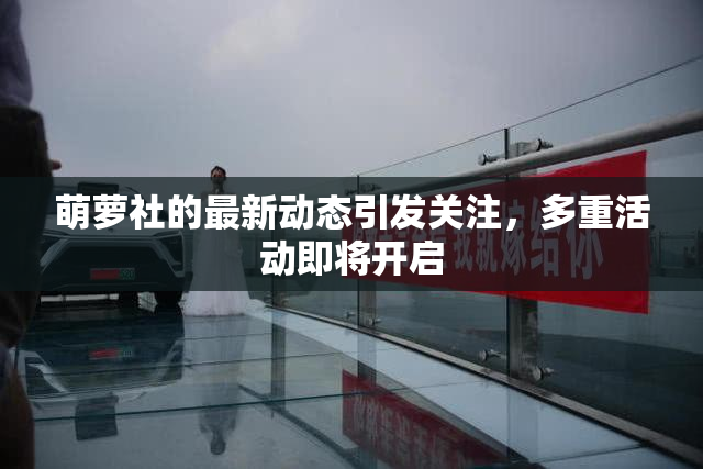萌萝社的最新动态引发关注，多重活动即将开启
