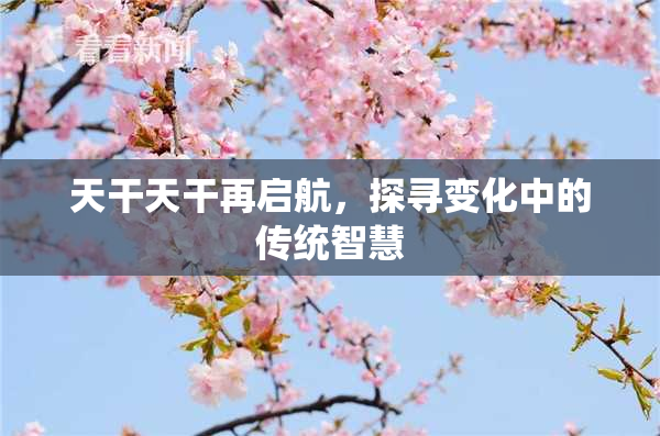 天干天干再启航，探寻变化中的传统智慧