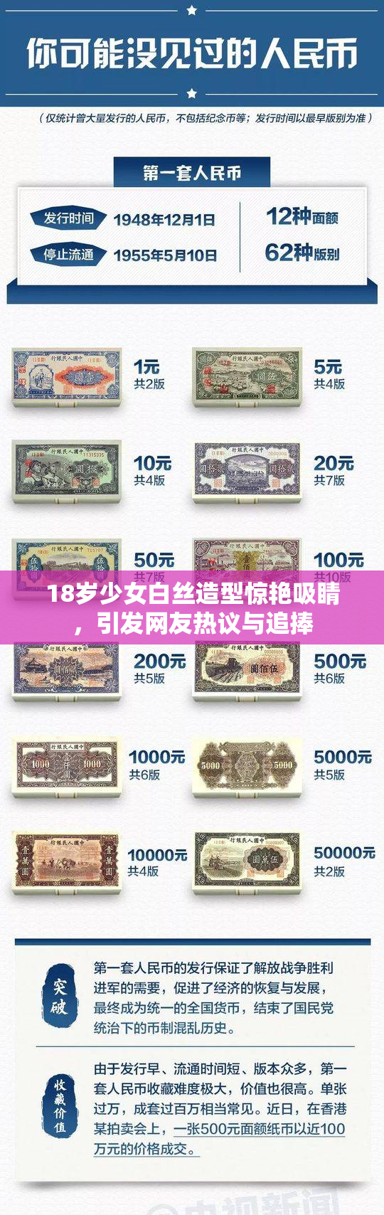 18岁少女白丝造型惊艳吸睛，引发网友热议与追捧