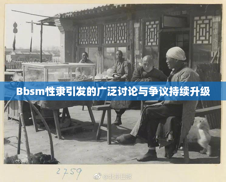 Bbsm性隶引发的广泛讨论与争议持续升级