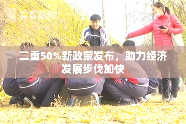 二重50%新政策发布，助力经济发展步伐加快