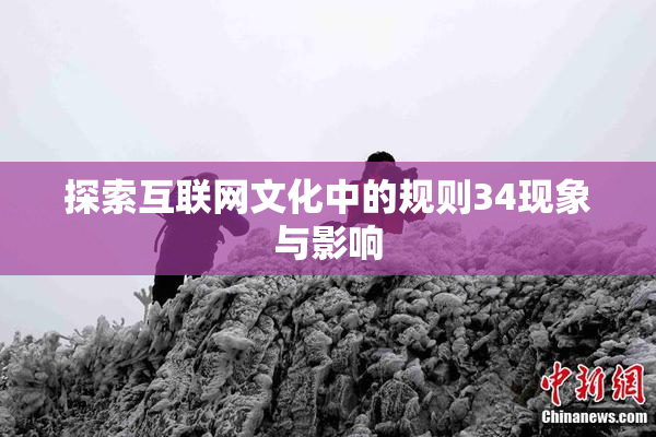 探索互联网文化中的规则34现象与影响
