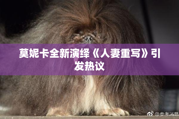 莫妮卡全新演绎《人妻重写》引发热议