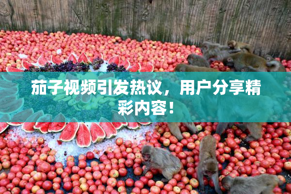 茄子视频引发热议，用户分享精彩内容！