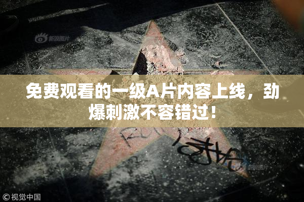 免费观看的一级A片内容上线，劲爆刺激不容错过！