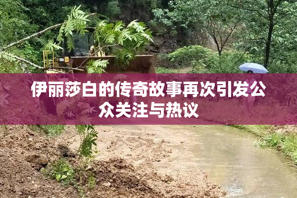 伊丽莎白的传奇故事再次引发公众关注与热议