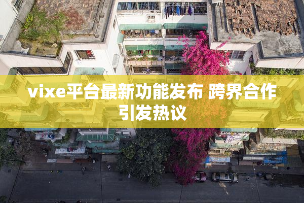 vixe平台最新功能发布 跨界合作引发热议