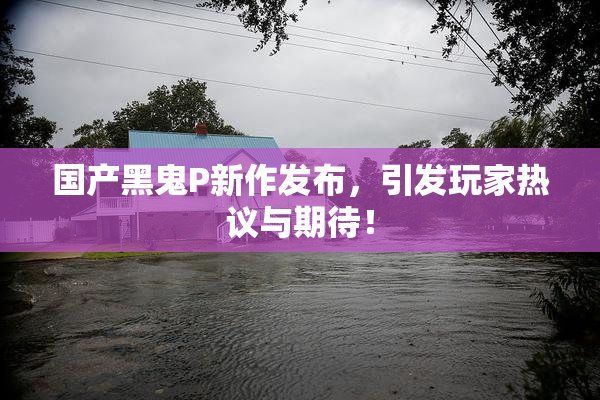 国产黑鬼P新作发布，引发玩家热议与期待！