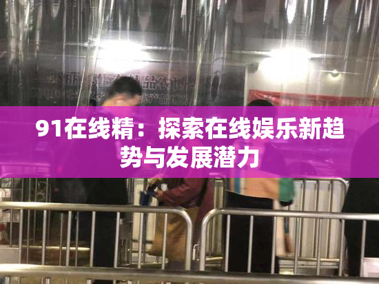 91在线精：探索在线娱乐新趋势与发展潜力