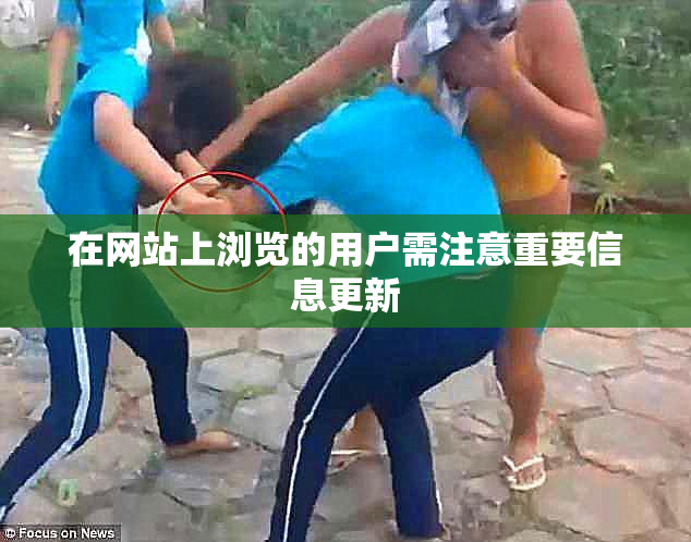 在网站上浏览的用户需注意重要信息更新
