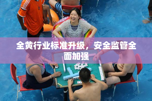 全黄行业标准升级，安全监管全面加强