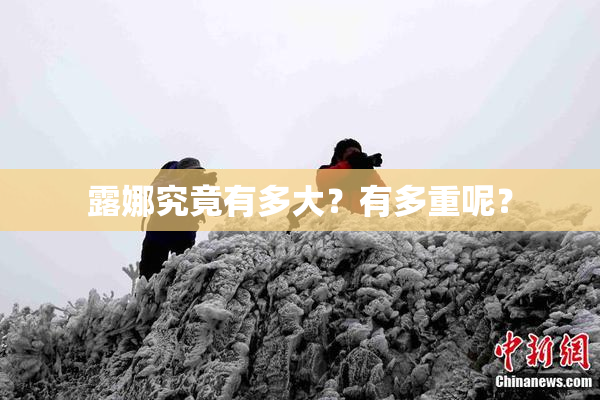 露娜究竟有多大？有多重呢？