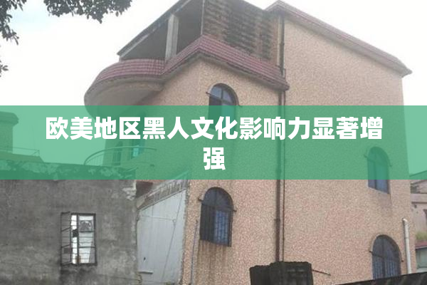 欧美地区黑人文化影响力显著增强