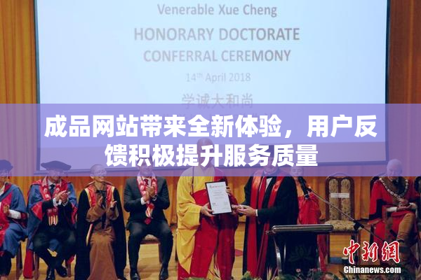成品网站带来全新体验，用户反馈积极提升服务质量