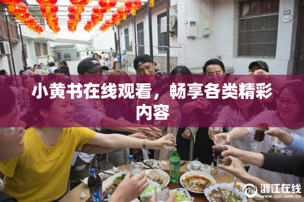 小黄书在线观看，畅享各类精彩内容