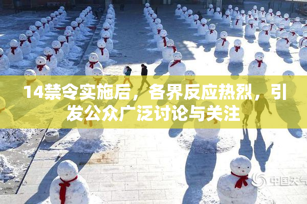 14禁令实施后，各界反应热烈，引发公众广泛讨论与关注