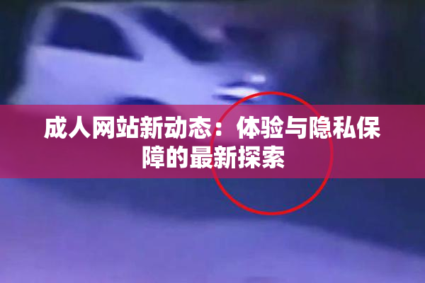 成人网站新动态：体验与隐私保障的最新探索