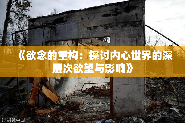 《欲念的重构：探讨内心世界的深层次欲望与影响》