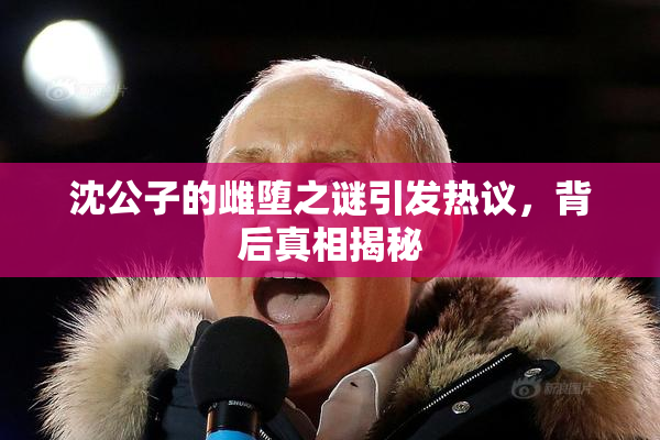 沈公子的雌堕之谜引发热议，背后真相揭秘