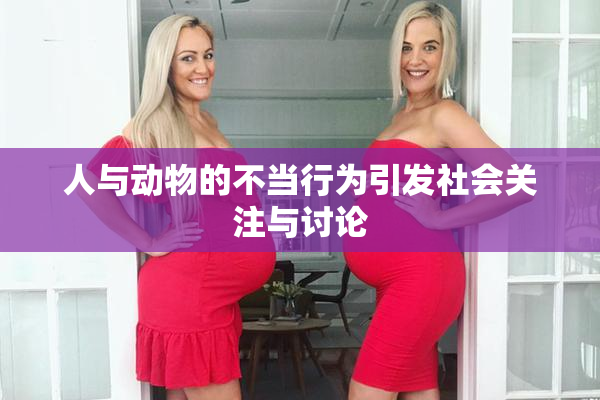 人与动物的不当行为引发社会关注与讨论