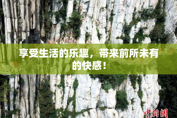 享受生活的乐趣，带来前所未有的快感！