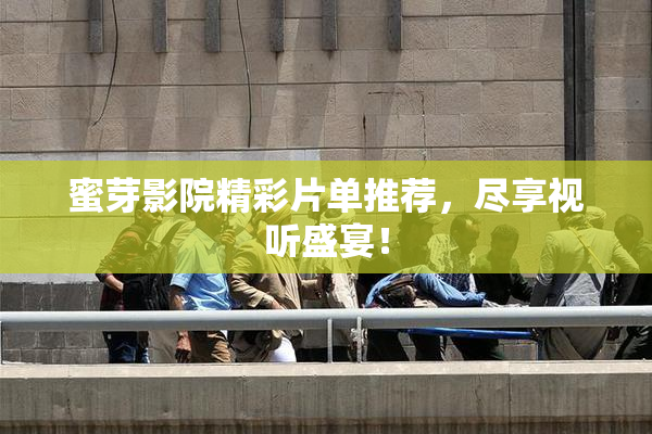 蜜芽影院精彩片单推荐，尽享视听盛宴！