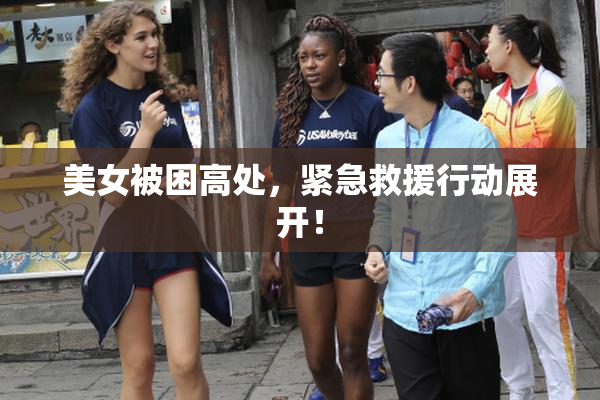 美女被困高处，紧急救援行动展开！