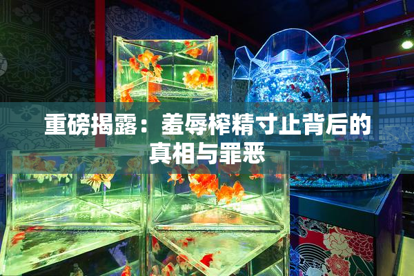 重磅揭露：羞辱榨精寸止背后的真相与罪恶