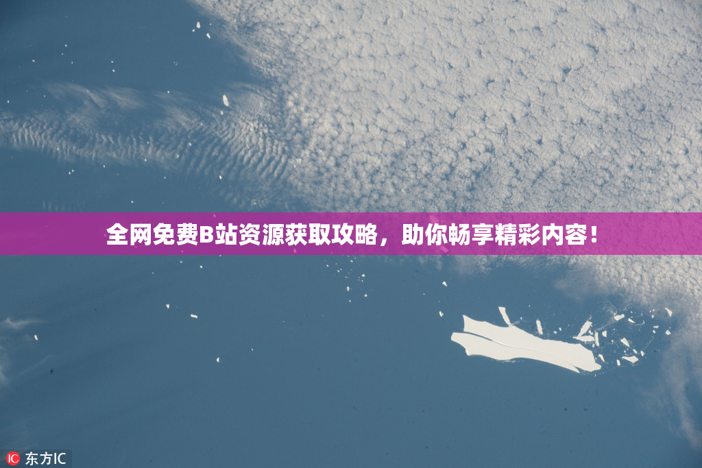 全网免费B站资源获取攻略，助你畅享精彩内容！