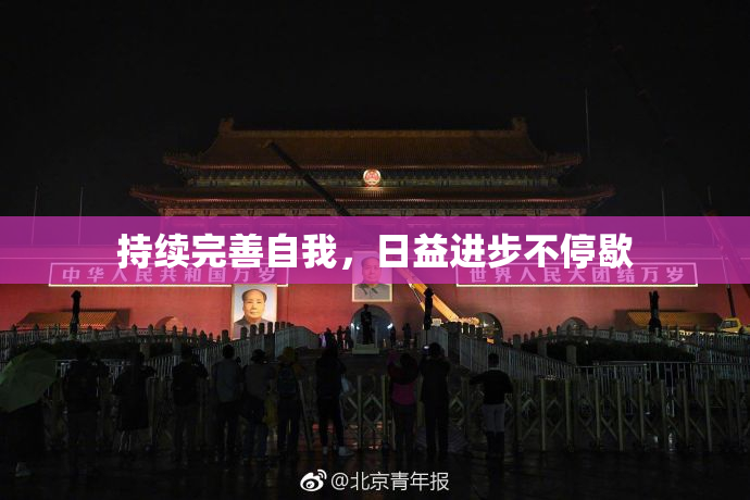 持续完善自我，日益进步不停歇