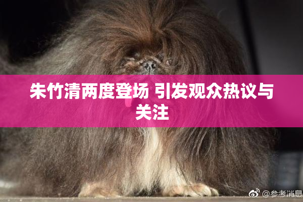 朱竹清两度登场 引发观众热议与关注