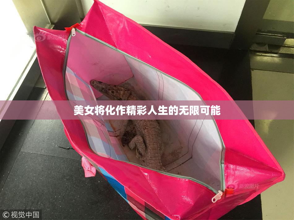 美女将化作精彩人生的无限可能