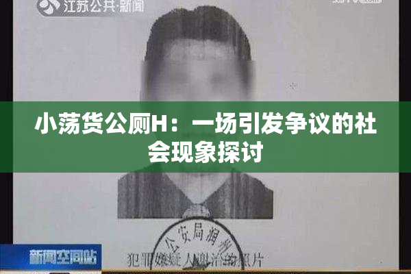 小荡货公厕H：一场引发争议的社会现象探讨